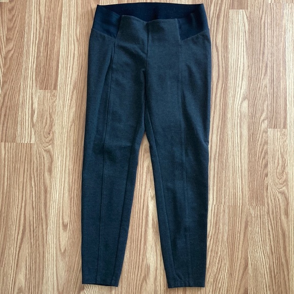 A Pea in the Pod Pants & Jumpsuits Grey Side Panel Maternity Pants